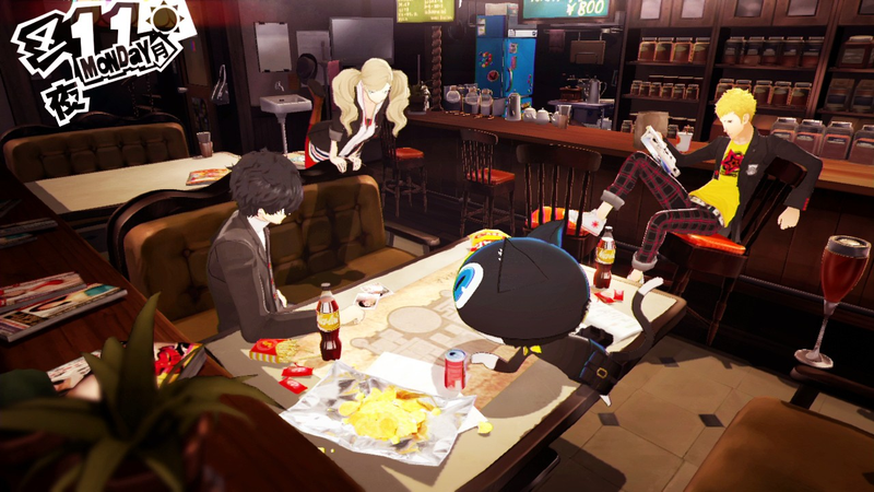 Illustration for article titled Persona 5 Official Page and Screenshots
